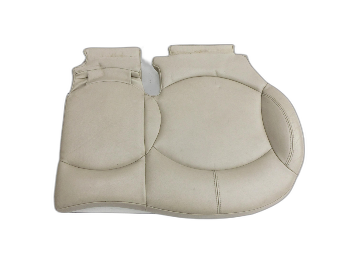 Mini R60 Countryman 10-16  Sitzbezug Sitzpolster Links für Rücksitzbank Hinten Leder Gravity Beige  - Bild 1