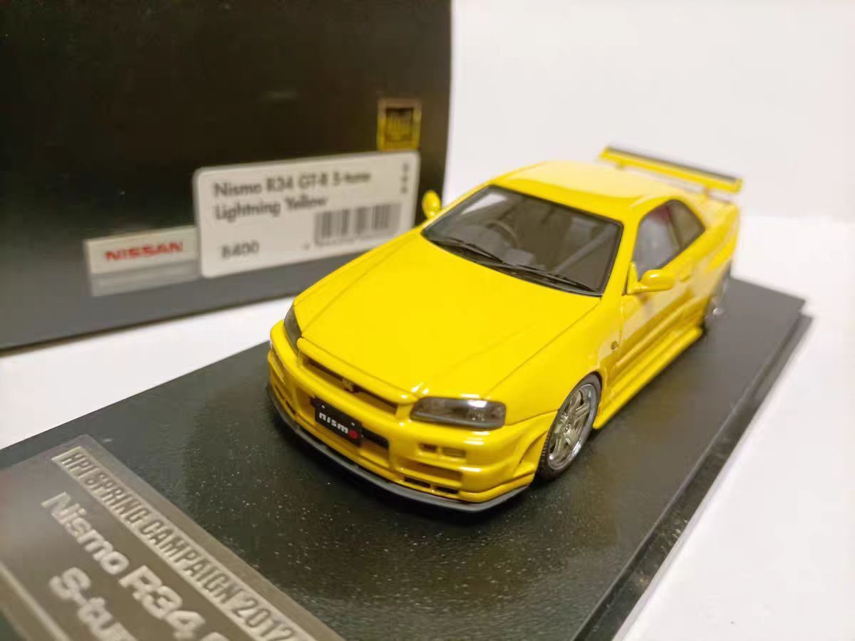 希少限定【hpi-racing】Nismo R33 GT-R R-tune HPI Japan hpi racing 1/43 Nissan nismo R33 GT-R R-tune