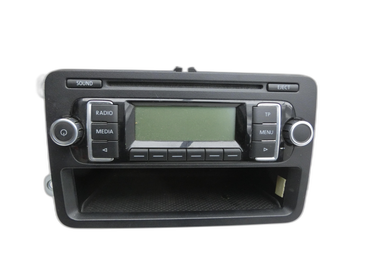 Autoradio Radio-CD RCD210 · MP3 con CODICE per VW Golf Plus 5M 08-14 - Bild 1