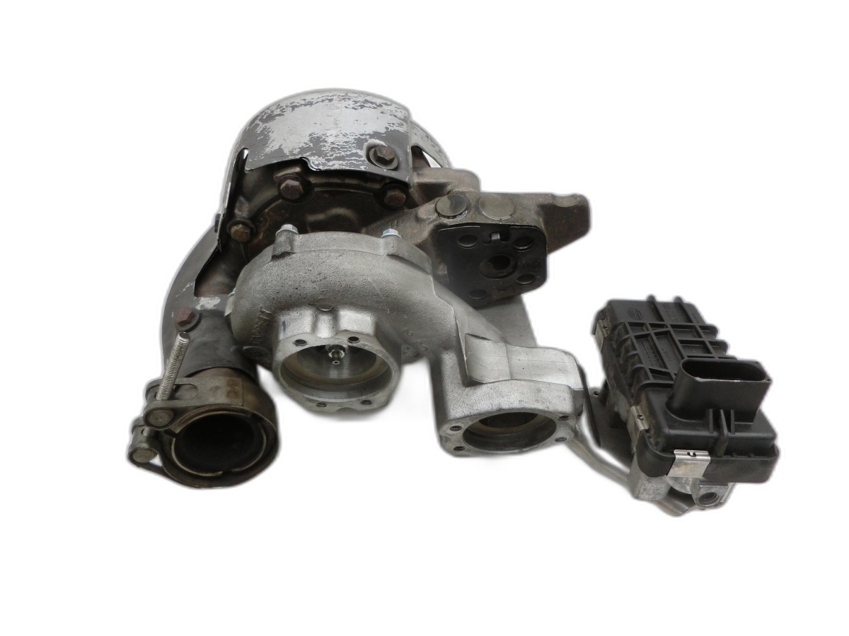 VW Touareg 7L 02-06 TDI 5,0 230KW AYH Turbolader Turbo Abgasturbolader Rechts  - Bild 1