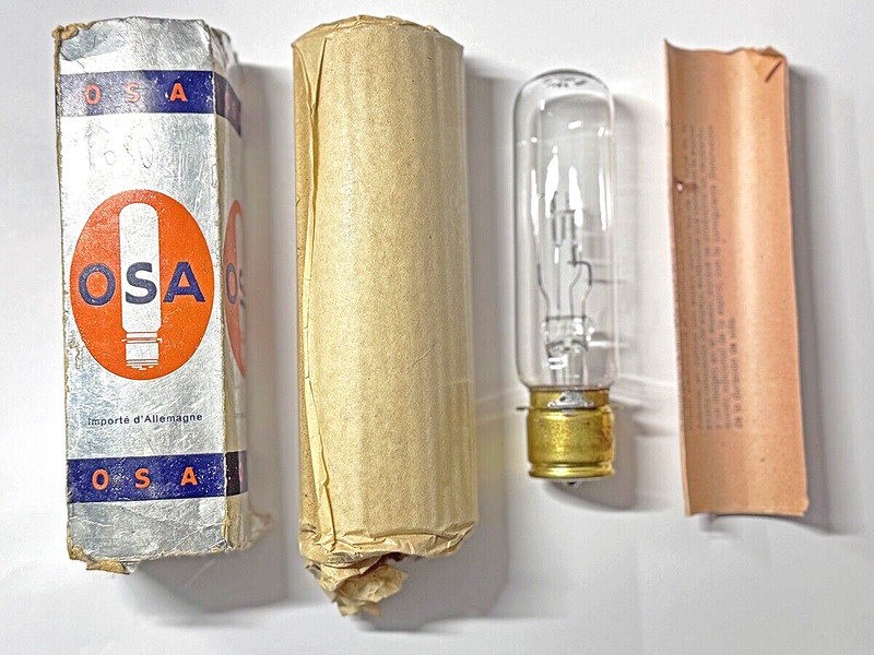 Lampe De Projection CinÃMa Osa 115v 250w B33 58.8480 E Fabrication Allemande