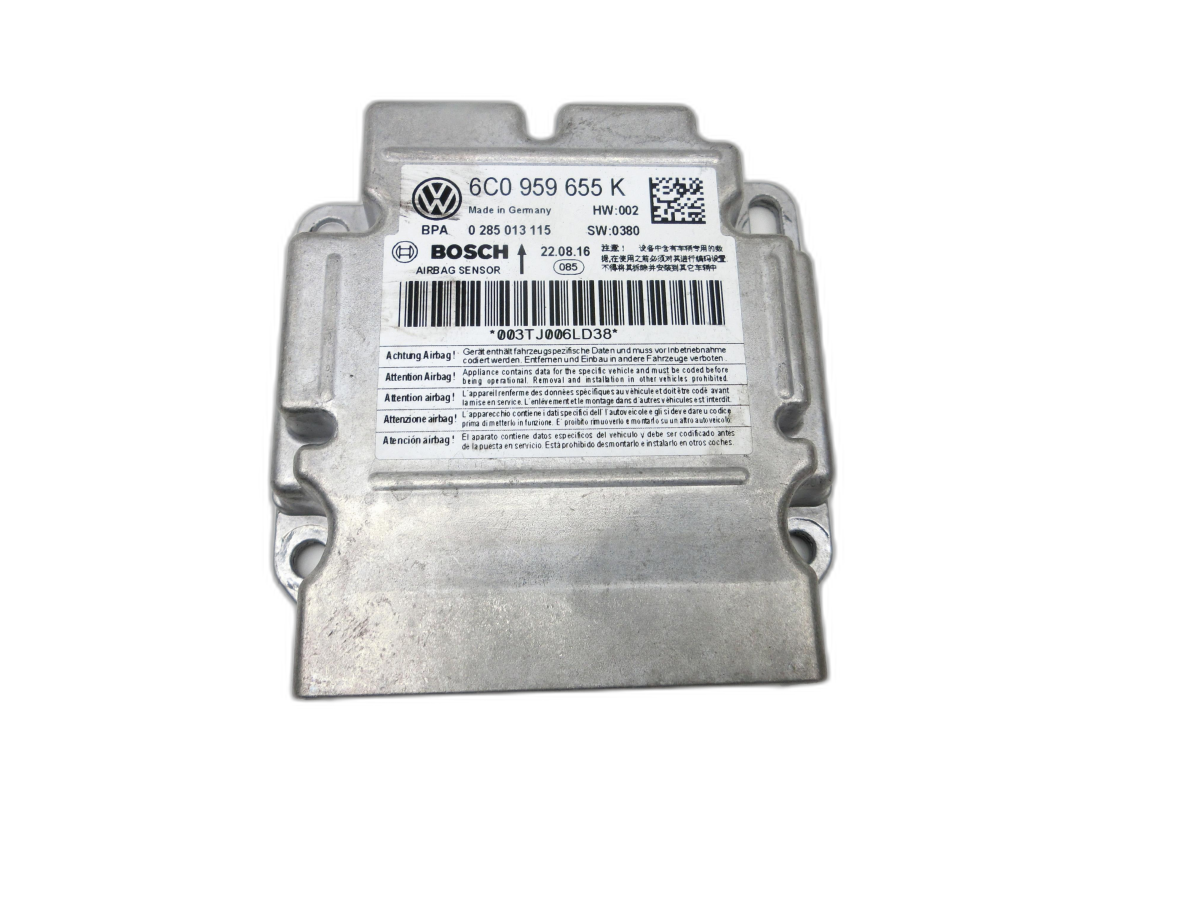 Skoda Rapid HN3 14-19 Airbag Steuergerät Airbagsteuergerät  - Bild 1