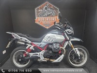 2025 25 Moto Guzzi V85 TT Evocative with 1176 miles.