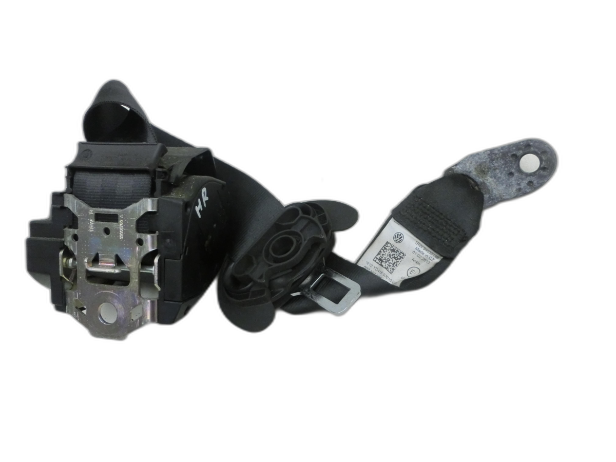VW Polo 6R 09-14 3T Gurt Sicherheitsgurt Rechts Hinten  - Bild 1