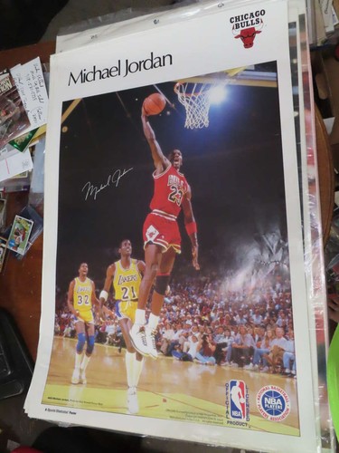 マイケルジョーダン 絵皿 1986 Playoffs Michael Jordan 1986 Star Michael Jordan Set #8 The 1986