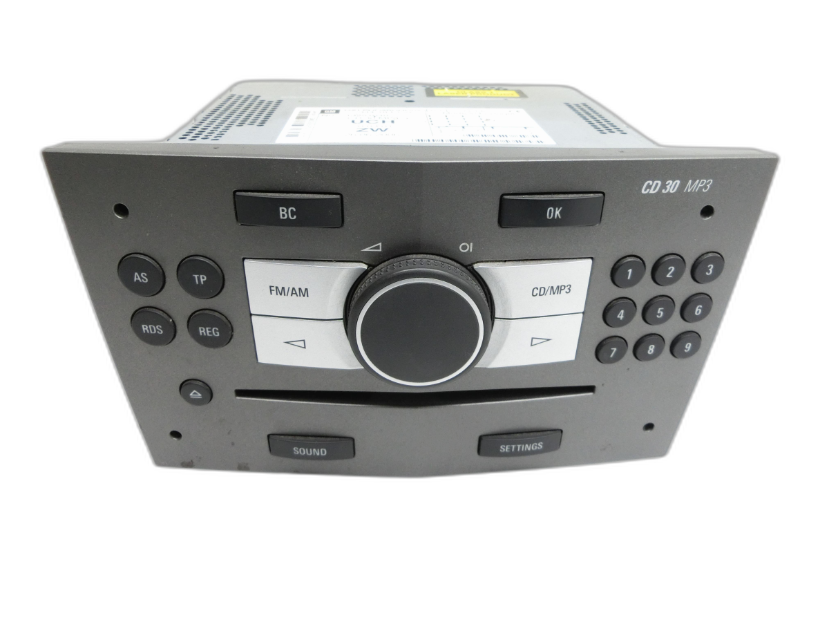 Opel Zafira B 05-11 Navigation Autoradio CD-Radio CD 30 MP3 Navi Delphi Grundig Entheiratet - Bild 1