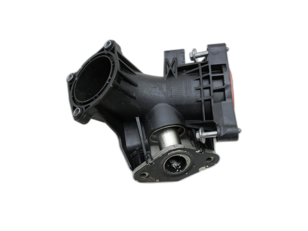 BMW F11 530dx 10-13 3,0d 190KW N57D30A N57T Flansch für Abgasrückführventil EGR AGR Ventil Agrventil  - Bild 1