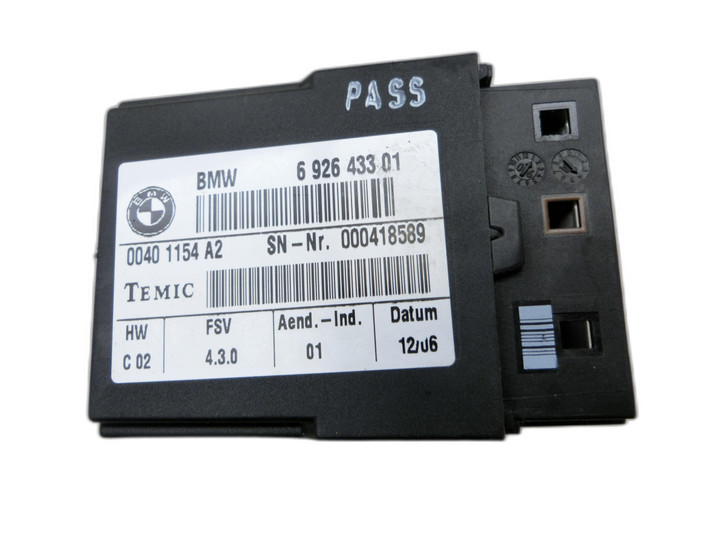 BMW E91 3er 320i 06-08 Steuergerät ECU Modul SG Links Vorne  - Bild 1