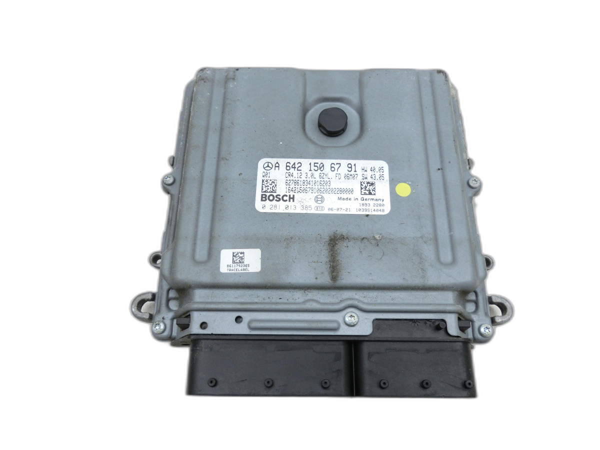 Mercedes R320 W251 4M 06-10 CDI 3,0 165KW Motor Steuergerät ECU Motorsteuergerät  - Bild 1