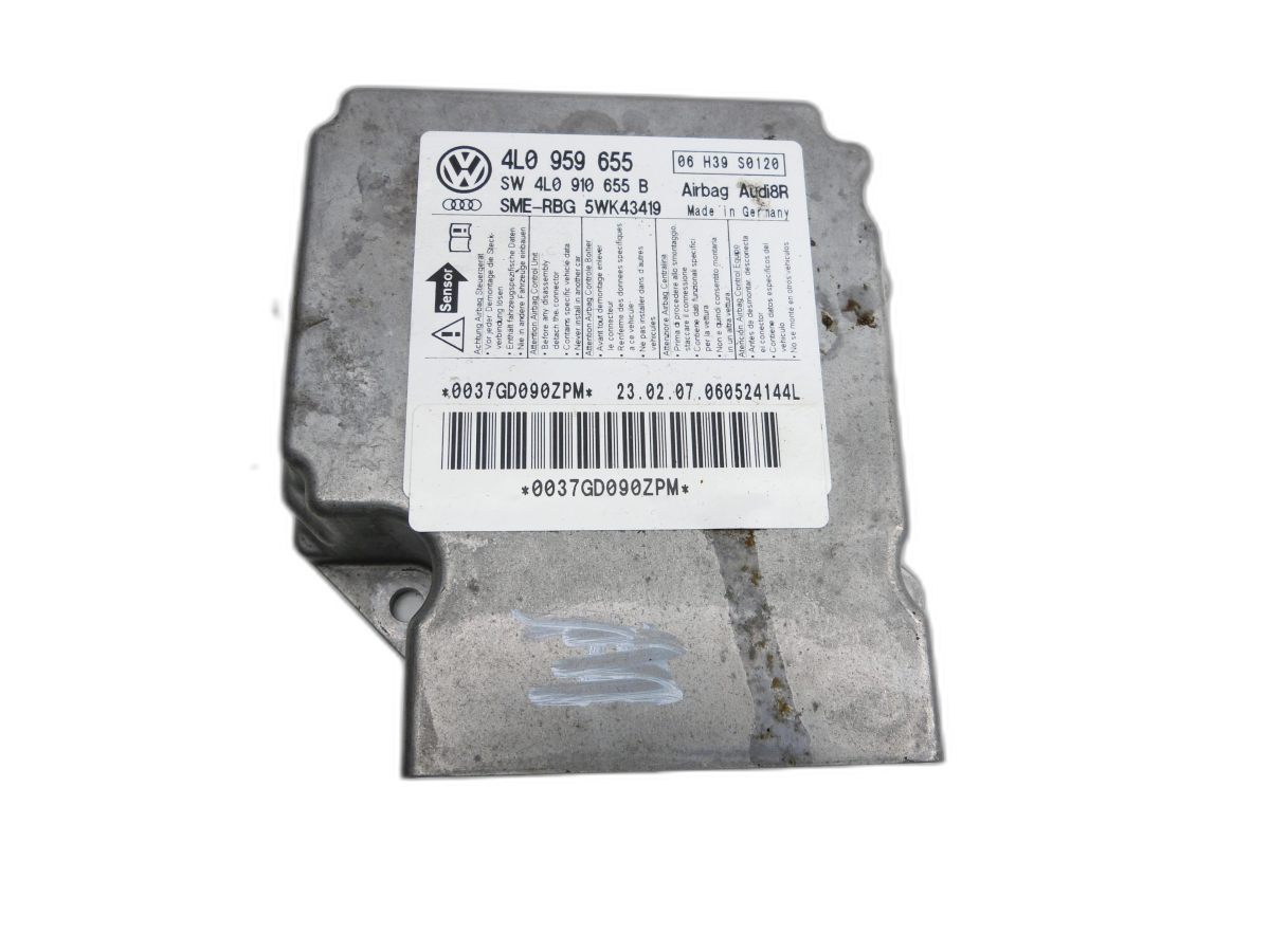 Audi Q7 4L 05-09 Airbag Steuergerät Airbagsteuergerät - Bild 1