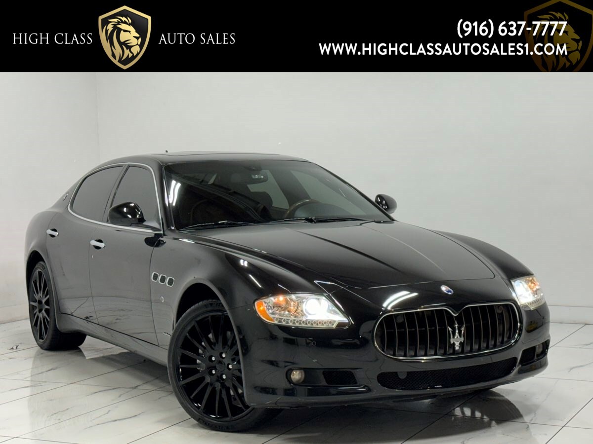 2010 Maserati Quattroporte  51286 Miles   4.2L 8 Cylinders Automatic