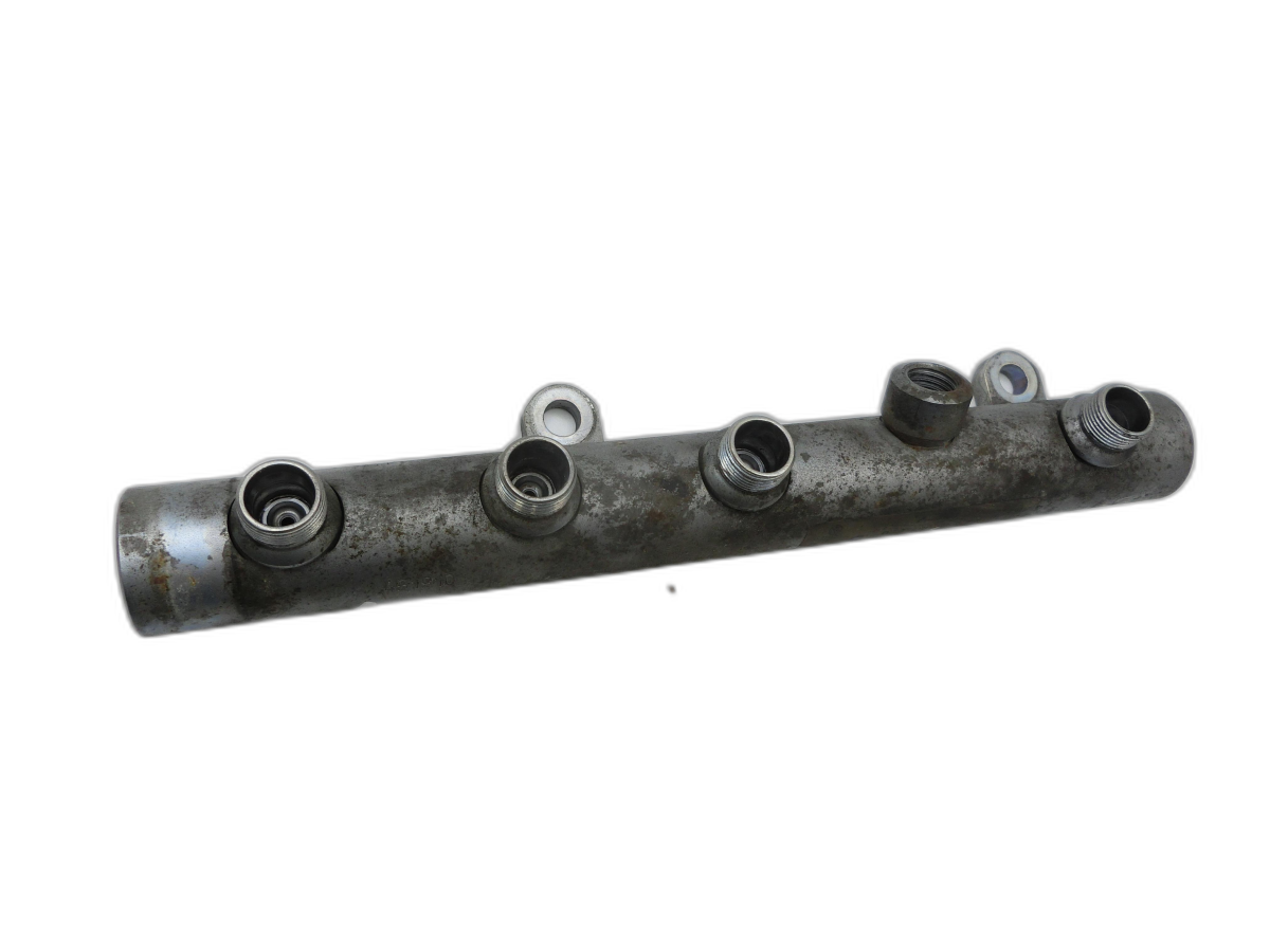 Audi A6 4F C6 qu 04-08 TDI 3,0 171KW Hochdruck Verteiler Verteilerrohr Links  - Bild 1