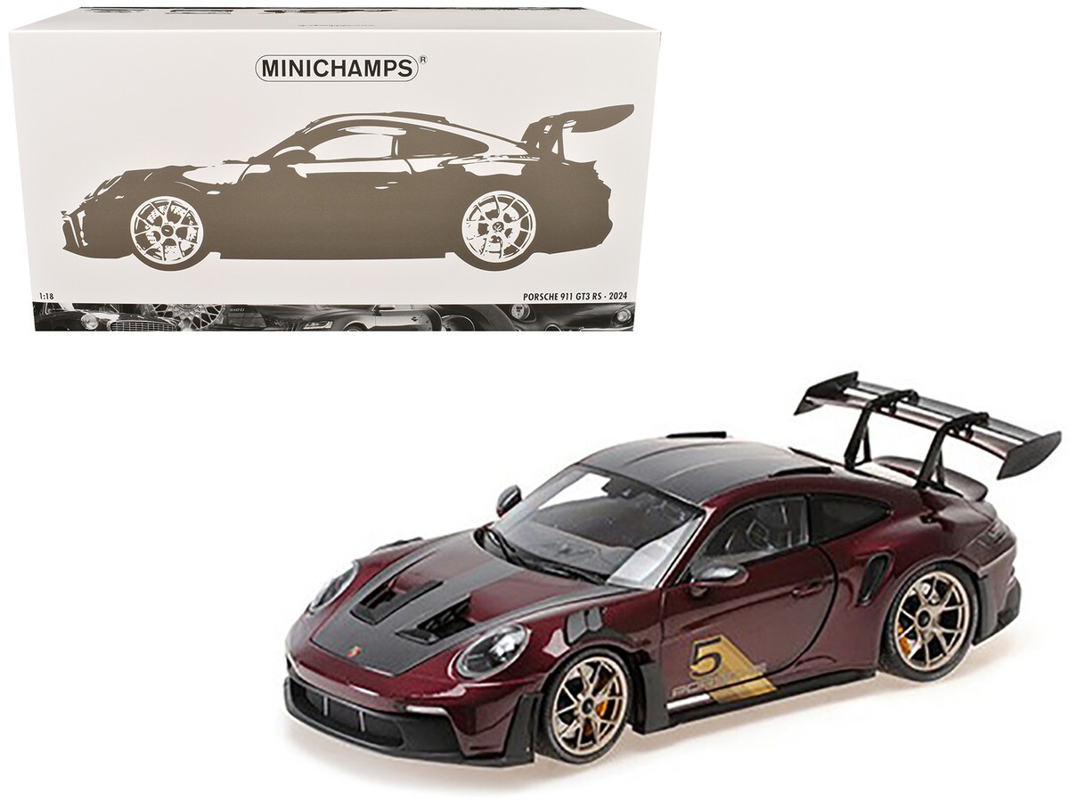 Minichamps 2024 Porsche 911 GT3 RS #5 Purple LTD 400 PCS 1