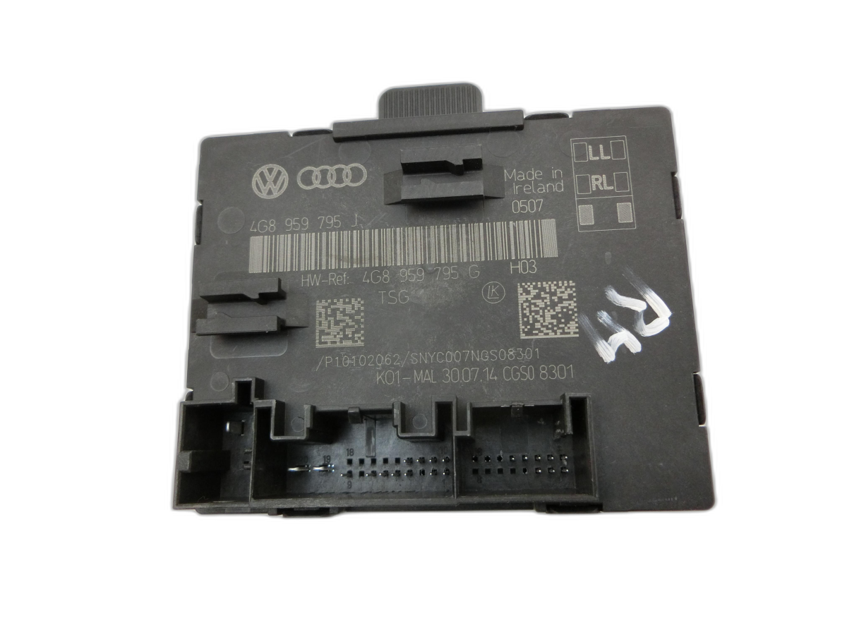 Audi A6 4G C7 Allroad 12-14 Tür- Steuergerät SG Rechts Hinten  - Bild 1
