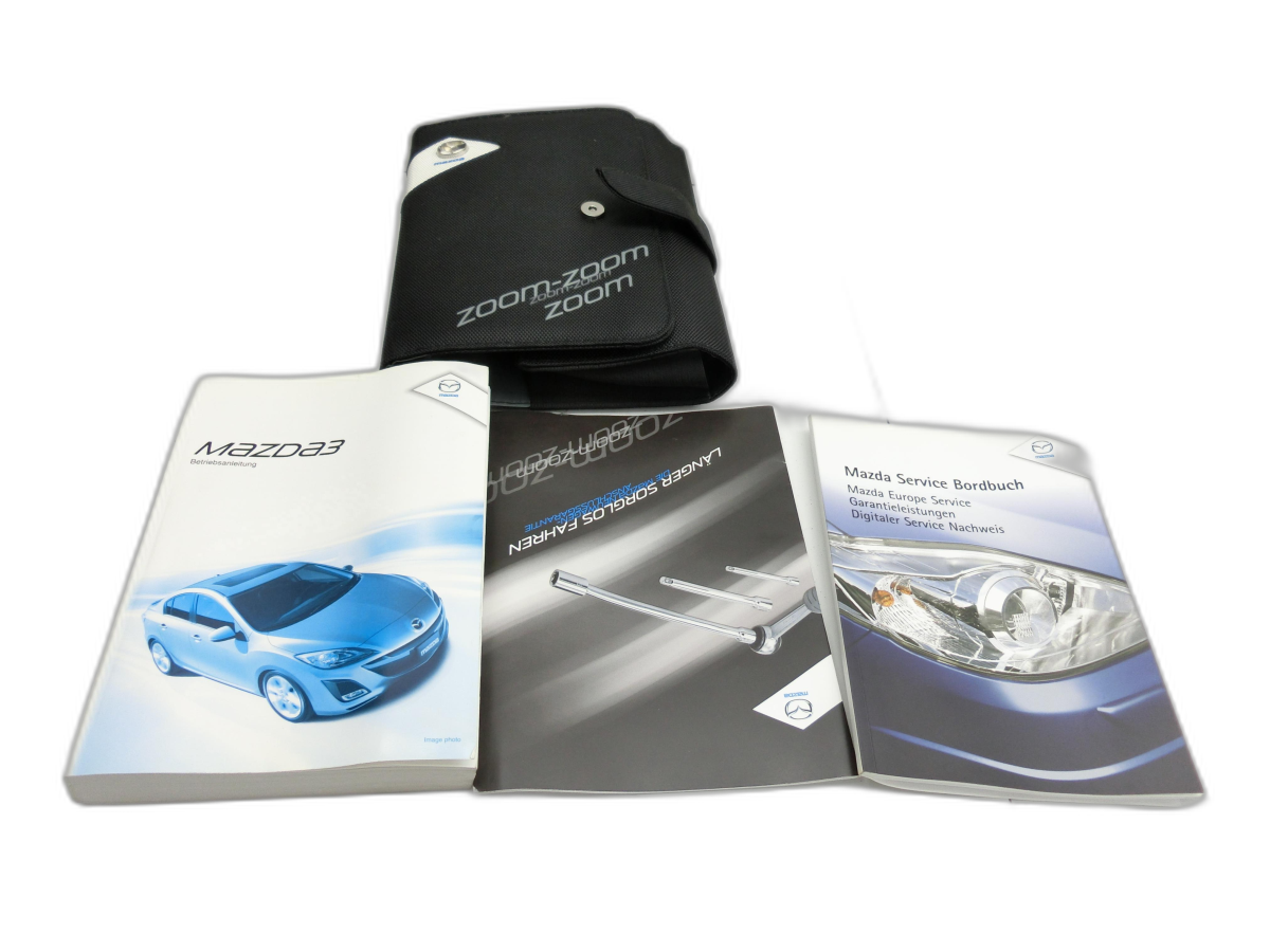 Mazda 3 BL 09-11 Serviceheft Betriebsanleitung Anleitung Bordmappe  - Bild 1