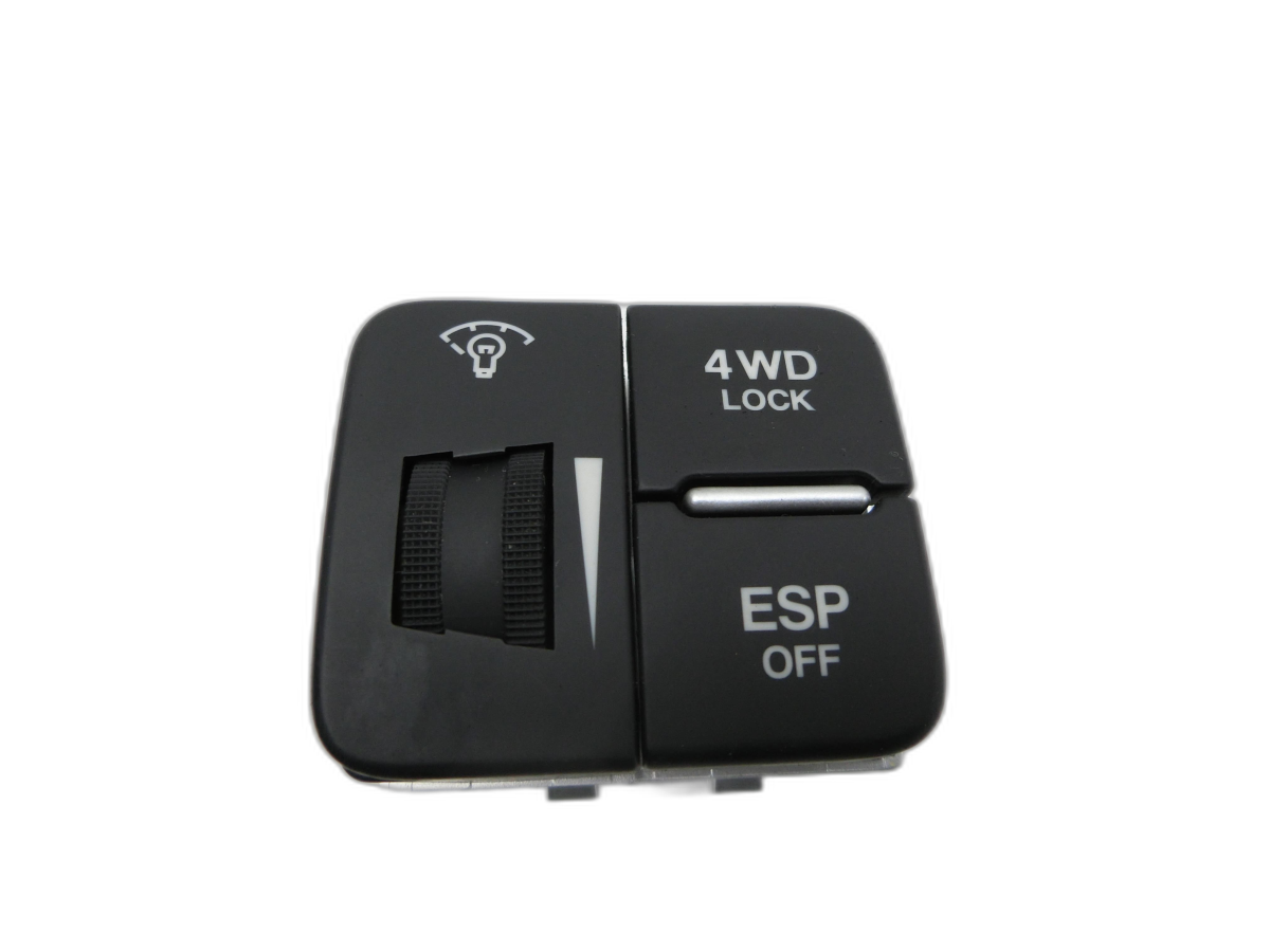 Switch Headlight range adjustment ESP 4WD Lock for Hyundai IX55 09-11 - Bild 1
