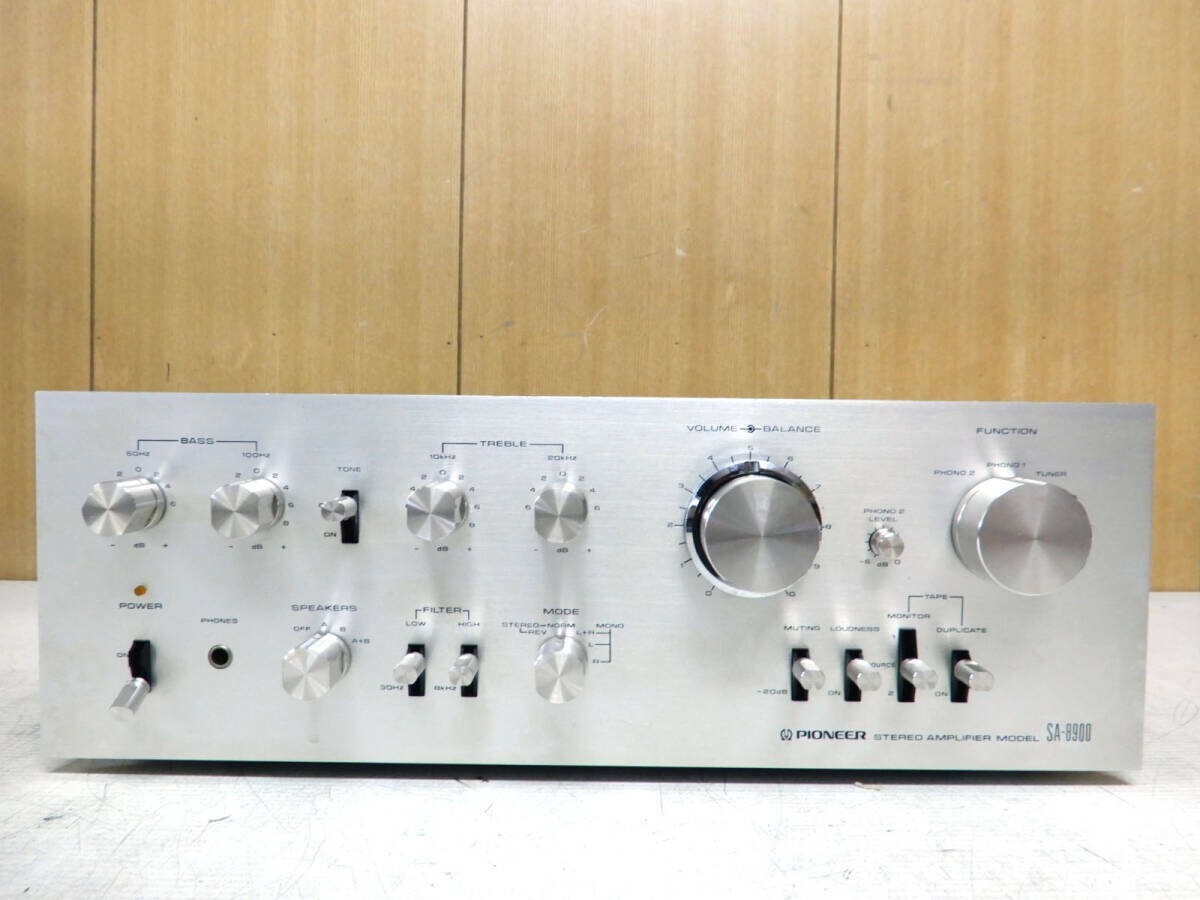PIONEER SA-8900 プリメインアンプ Pioneer SA-8900の仕様 パイオニア