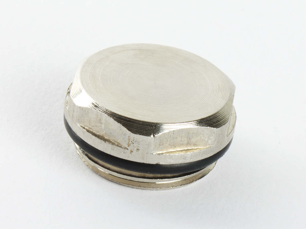 Chrome Cover Cap Blanking plug Valve For Radiator Rad eBay