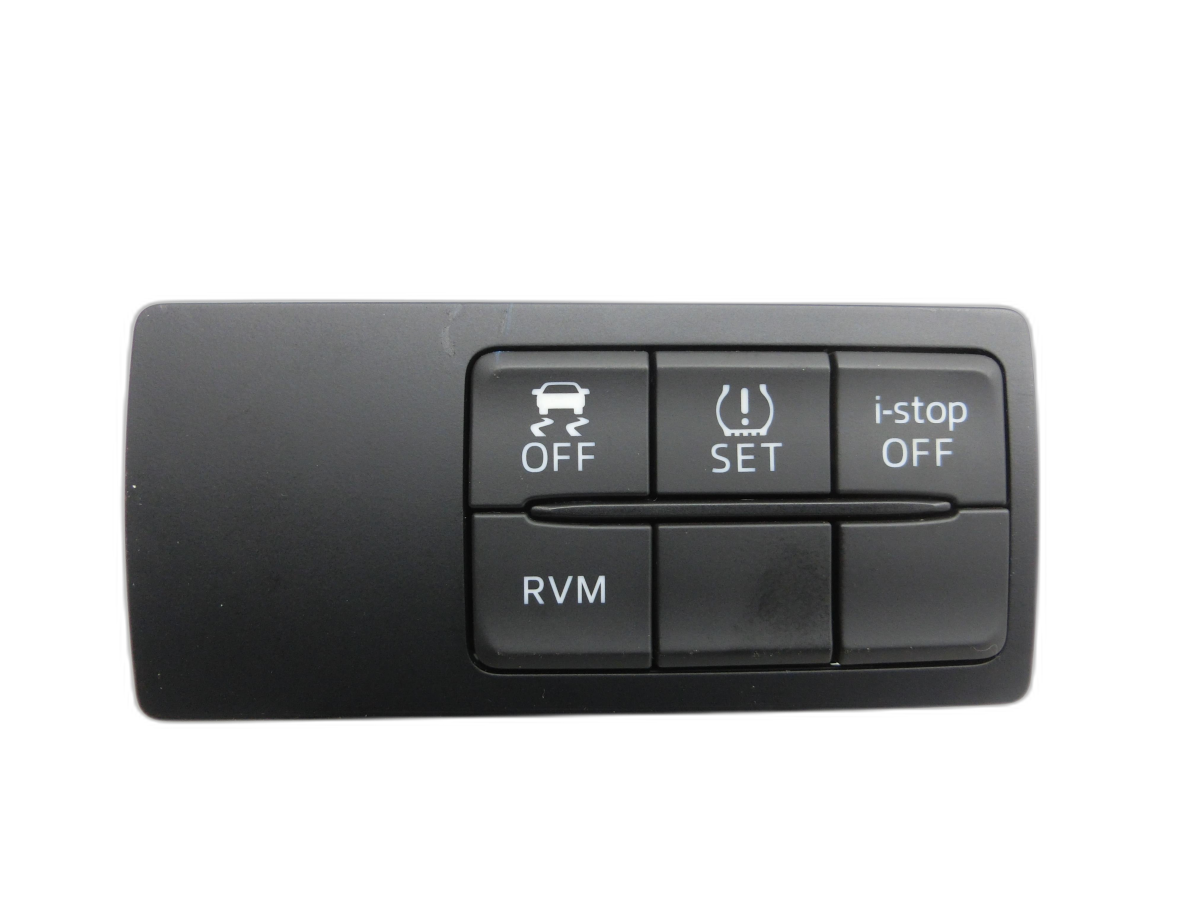 Mazda 3 BM 13-17 Schalter ESP Off Reifendruckkontrolle Set i-Stop Off RVM  - Bild 1