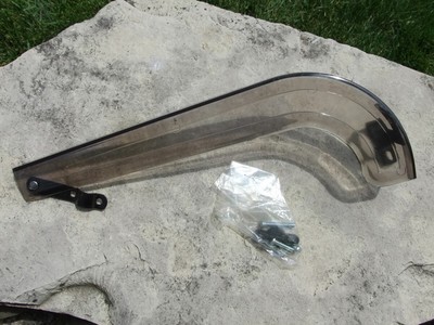 Clear Smoke Gray 14/" New BMX Plastic Chain Guard forBicycle 14/" Long