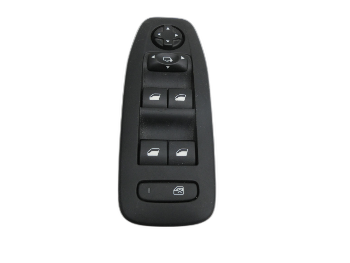 Interrupteur de lève-vitre électrique gauche avant Ajustage du rétroviseur Fonction volet rabattable pour Peugeot 2008 I 16-19 - Bild 1