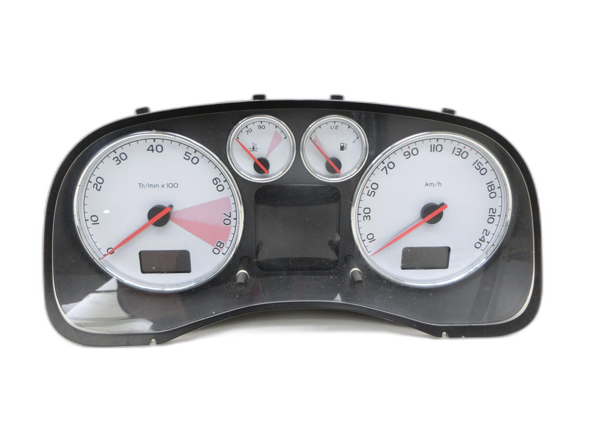 Peugeot 307 CC 03-05 2,0 100KW Kombiinstrument Tacho  - Bild 1