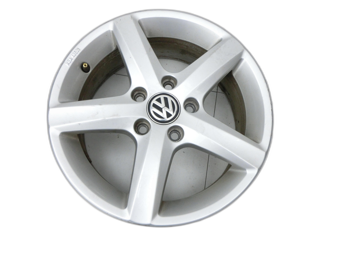 VW Golf 7 VII Variant 13-17 1x Felge Alufelge 5X112 6X16Zoll ET48  - Bild 1