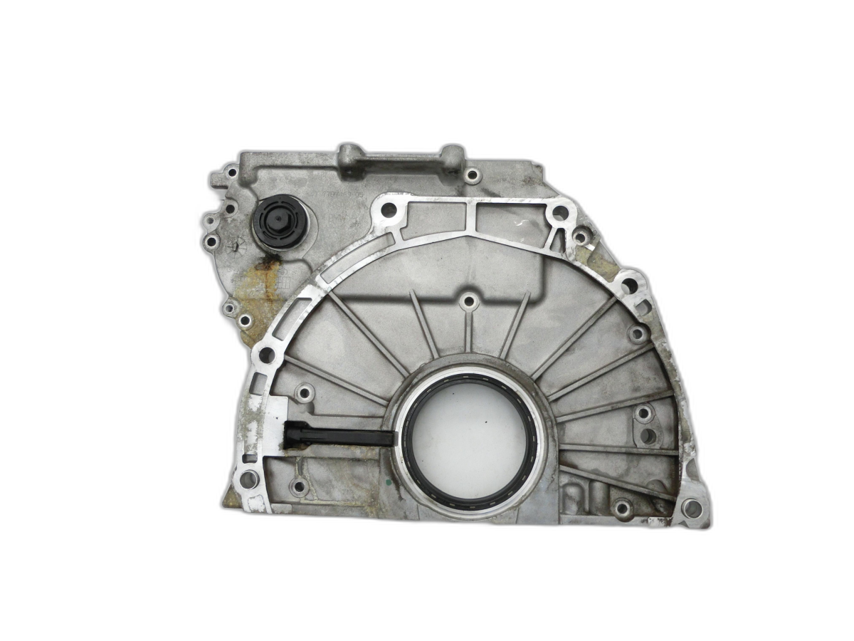 BMW X1 E84 X18D 09-12 2,0d 105KW Platte für Motor Stirnplatte Gehäuse Motorblock - Bild 1