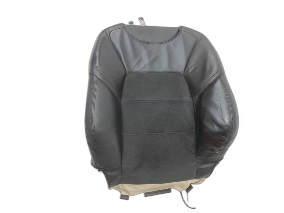 Back padding Left Front for Driver seat Leather of part Alcantara Black Porsche Cayenne 9PA 07-10 - Bild 1