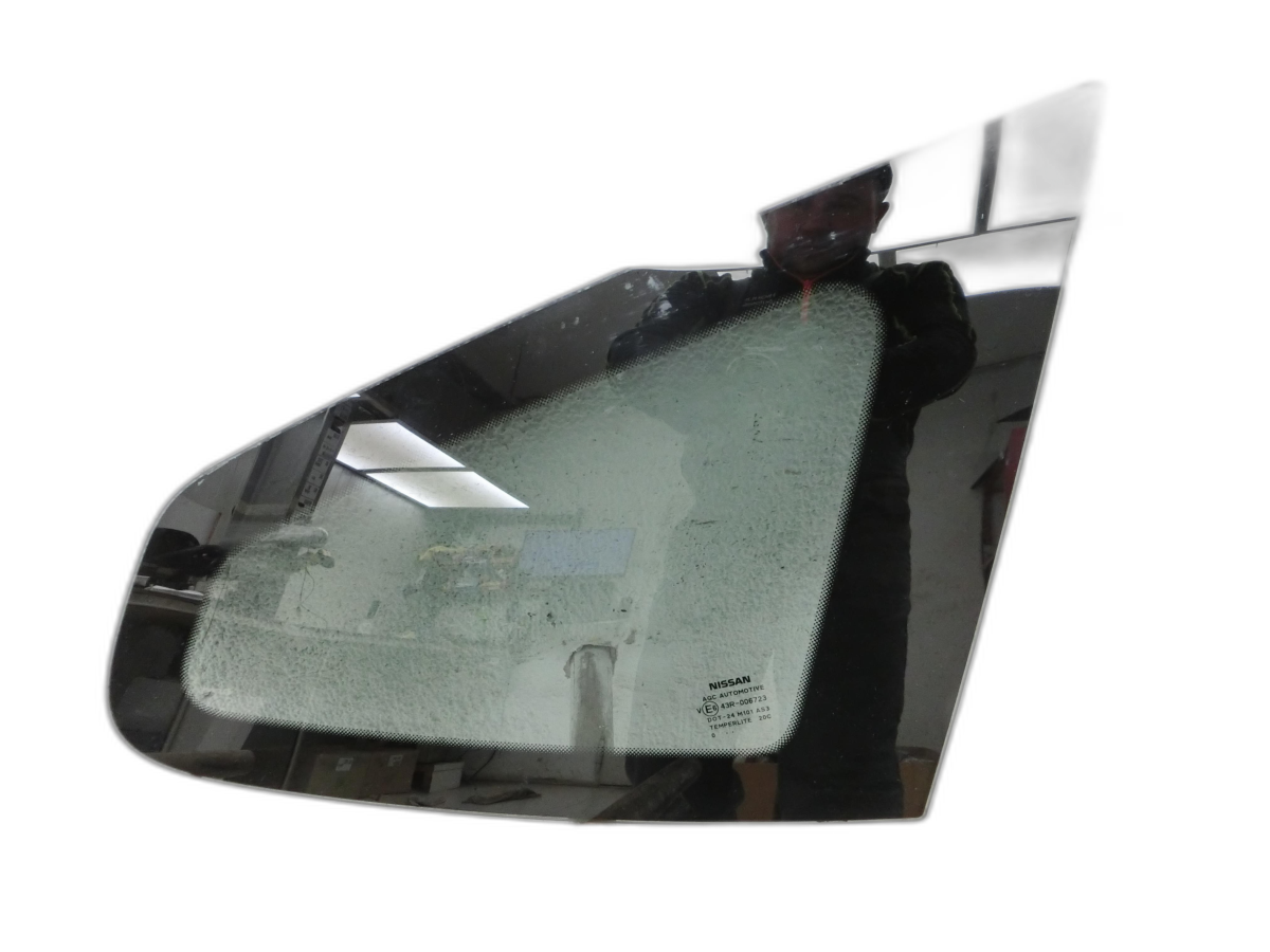 Side Window fixed Disc Right Rear Orig. Tinted for Nissan Qashqai J10 +2 10-13 - Bild 1