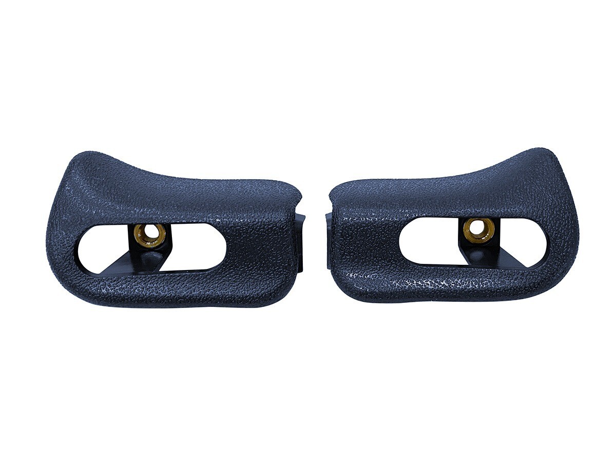 Sun Visor Trim Caps Set for Mercedes R129 SL500 SL600 1994-2001 Navy Blue Color