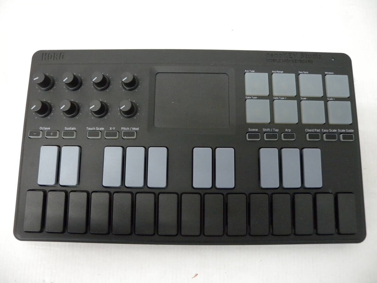 Korg nanoKEY Studio Mobile MIDI Keyboard Pad Controller USB