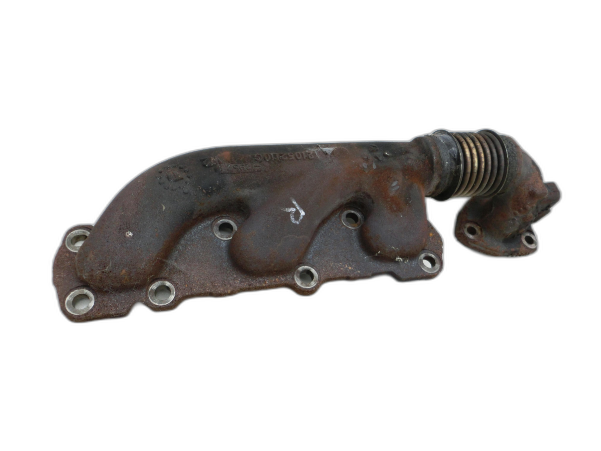 Colector de escape derecha con Unión flexible para Jeep Grand Cherokee WK2 13-17 - Bild 1