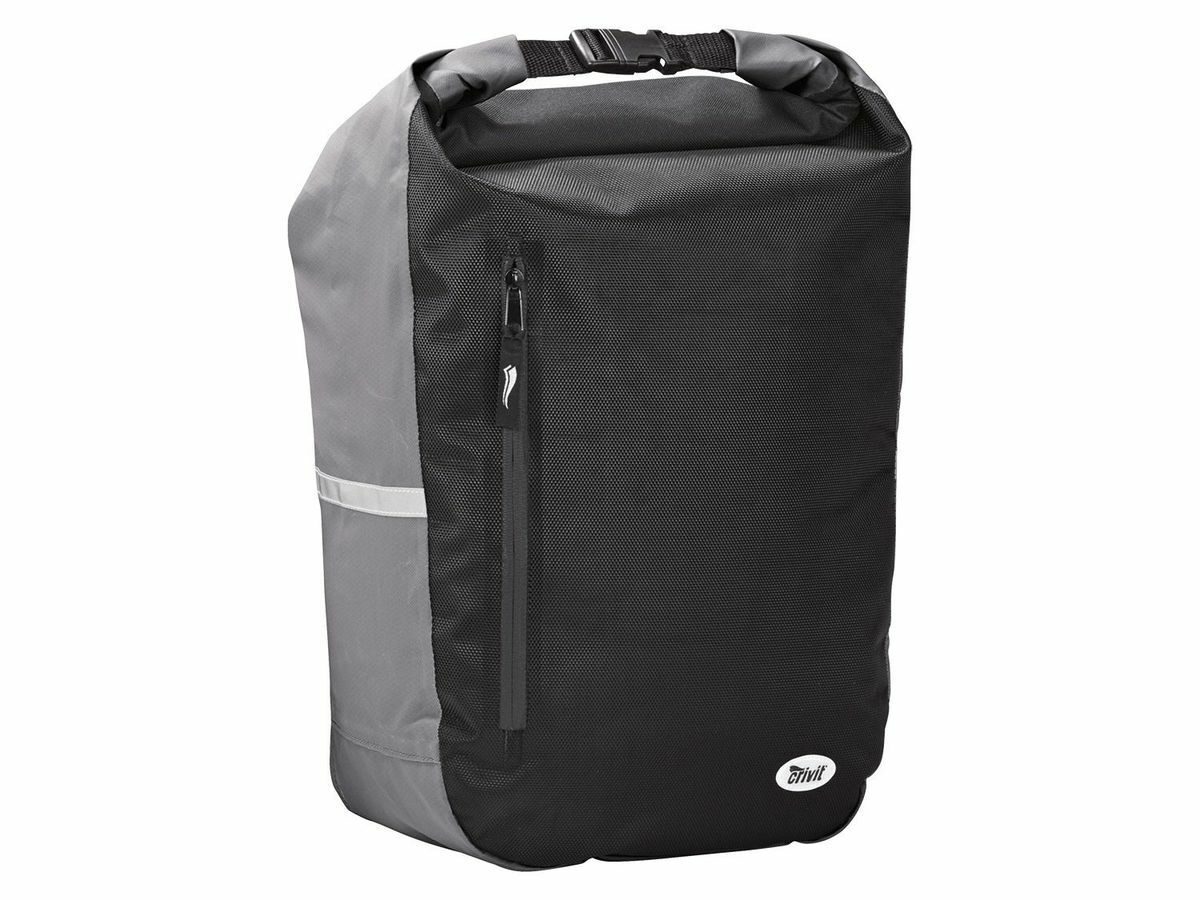 crivit fahrrad gepäcktasche fahrradtasche tasche 2 in 1 mit laptopfach