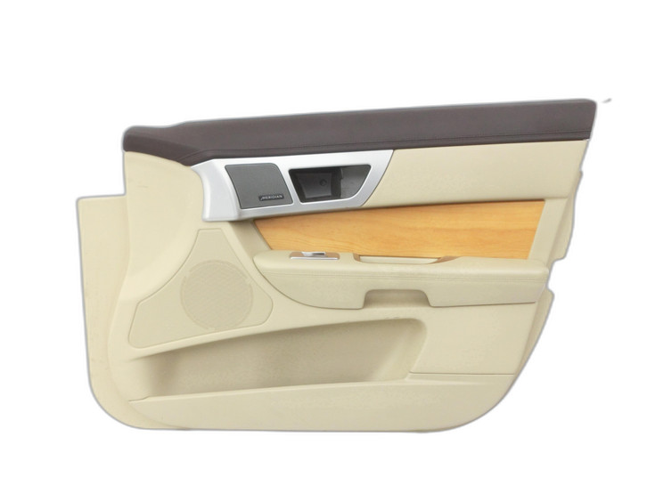 Jaguar XF X250 11-15 Lim Türverkleidung Türpappe Rechts Vorne Champagner Leder  - Bild 1