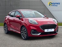 2024 Ford Puma ST-Line Vignale 1.0L 155ps Hybrid Auto Fantastic Red LEATHER INT