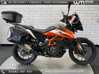 KTM 390 ADVENTURE FOR 25 REG 0 MILES, AKRAPOVIC EXHAUST, ERGO SEATS, TOP CASE...