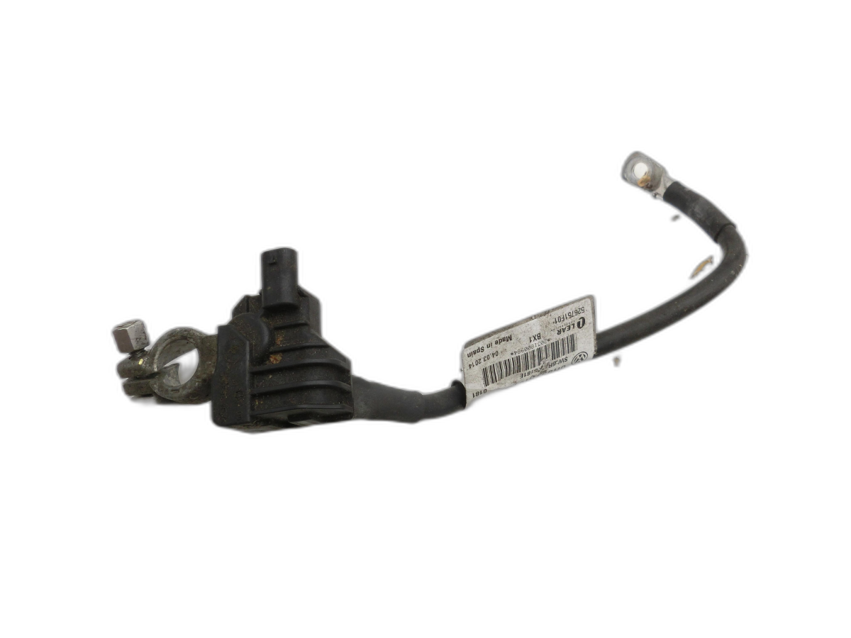 Seat Ibiza 6J 12-15 5T Polklemme Minus Klemme Stützpunkt für Batterie  - Bild 1