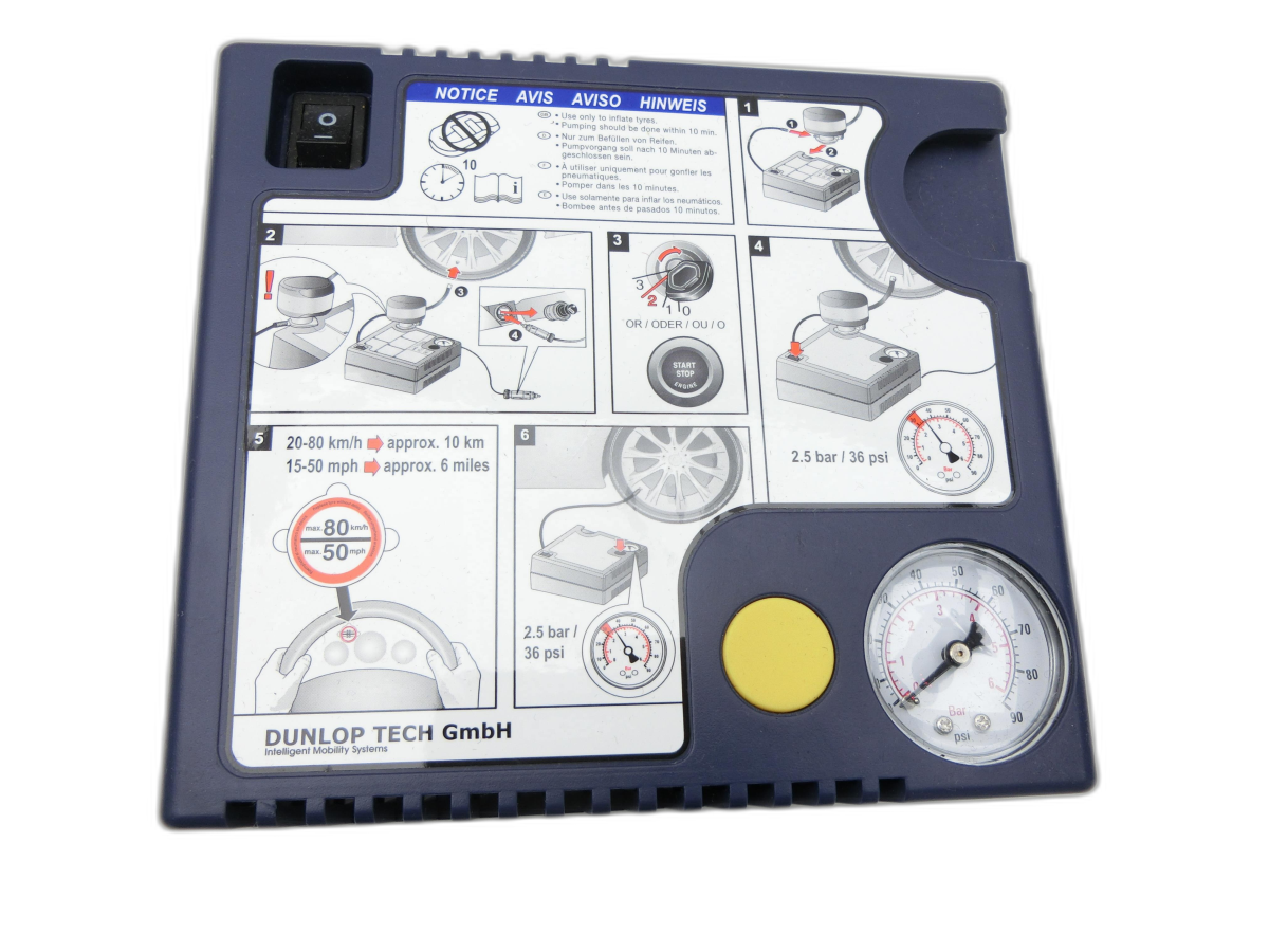 Suzuki Swift IV 13-17 1,2 69KW Luftdruckkompressor für Pannenset Reifendruckkompressor  - Bild 1