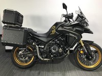 VOGE DS 525 X BLACK KNIGHT, 2025/25, JUST 3,115 MILES, FULL LUGGAGE, FSH