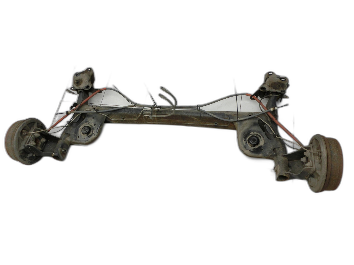 Eje trasero con Freno de tambor para Dacia Duster I HS 13-18 - Bild 1