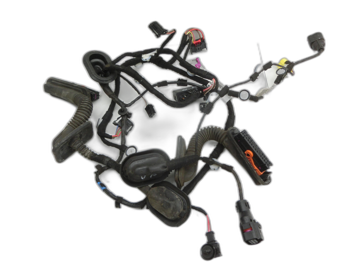 VW Golf 6 VI Variant 08-13 Kombi Kabelbaum für Tür und Fensterheber Rechts Vorne  - Bild 1