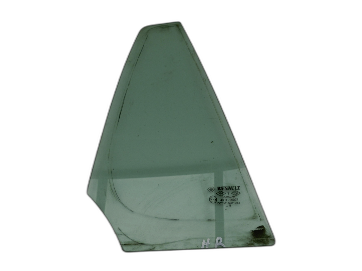 Renault Clio III 3P 09-12 Kombi Seitenscheibe Dreieck Scheibe Rechts Hinten  - Bild 1