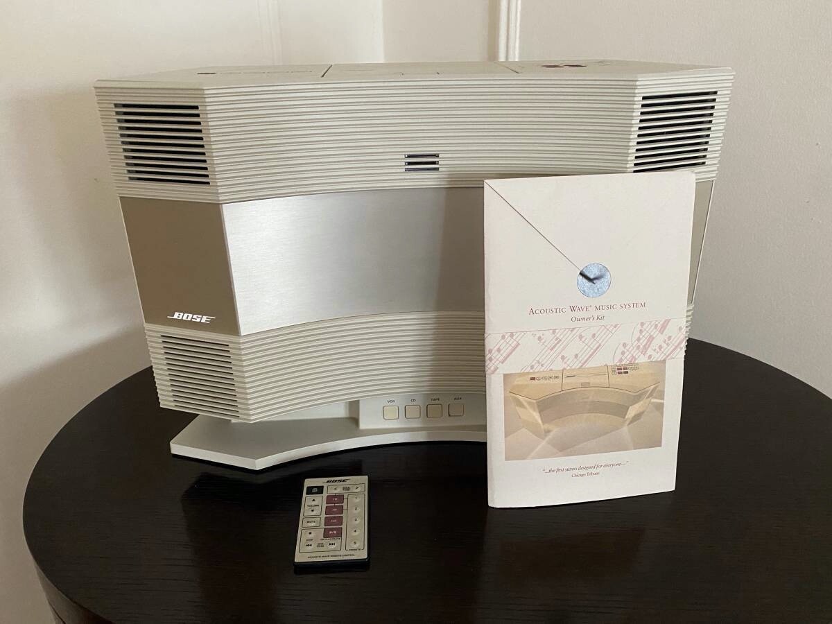 Bose Wave音楽システム ホワイト　★物を大切に★リユース最高★ Amazon.co.jp: Bose Wave Music System IV - Platinum Silver