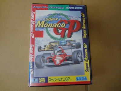 SUPER MONACO GP Mega Drive MD Sega JP Action Adventure Battle Rennspiel 1990