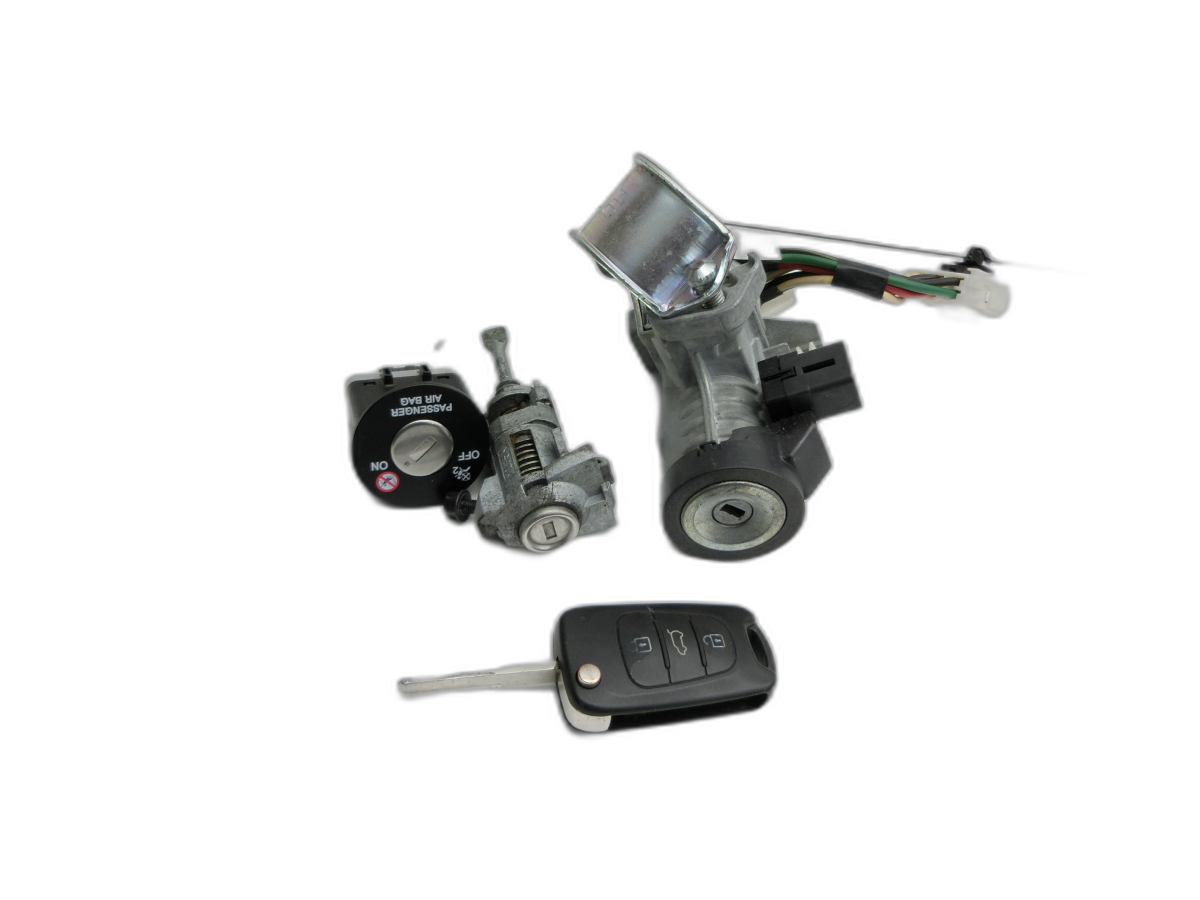 Kia Venga YN Zündschloss Schließzylinder Set mit 1x Schlüssel  - Bild 1