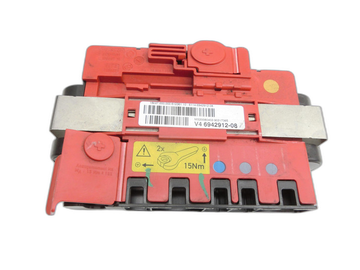 BMW E90 3er 325d 06-09 Lim Batteriekabel Plus Sicherheitsbatterieklemme  - Bild 1