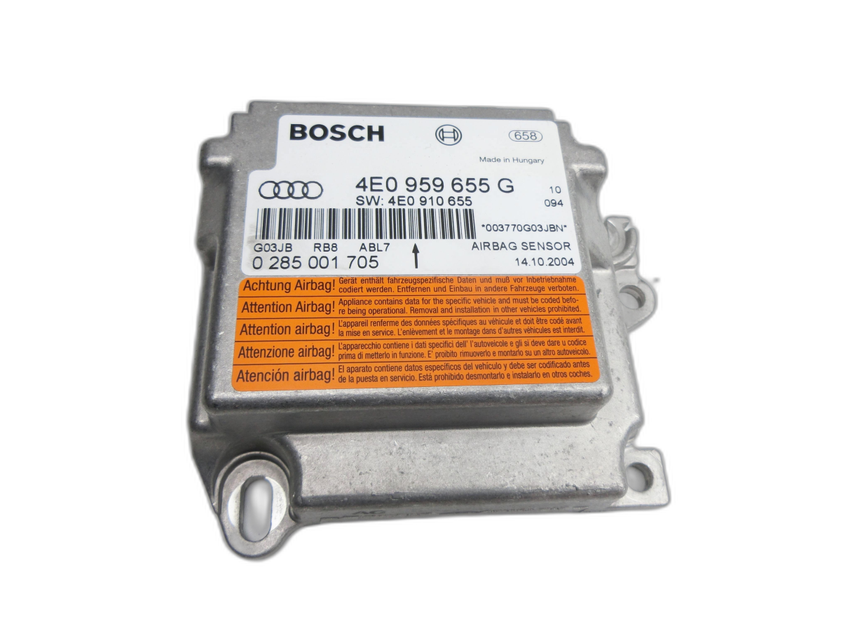 Audi A8 D3 4E qu 02-05 Airbag SG ECU Steuergerät - Bild 1