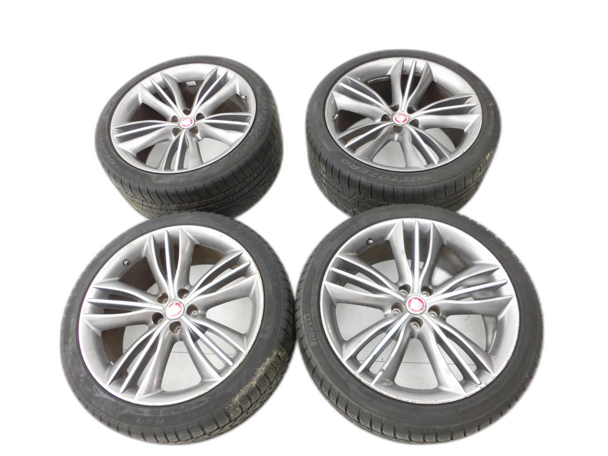 Jaguar XJ X351 09-15 4 x Kompletträder Aluminiumfelge Winterreifen 275 245/35 40R20 5X108  - Bild 1