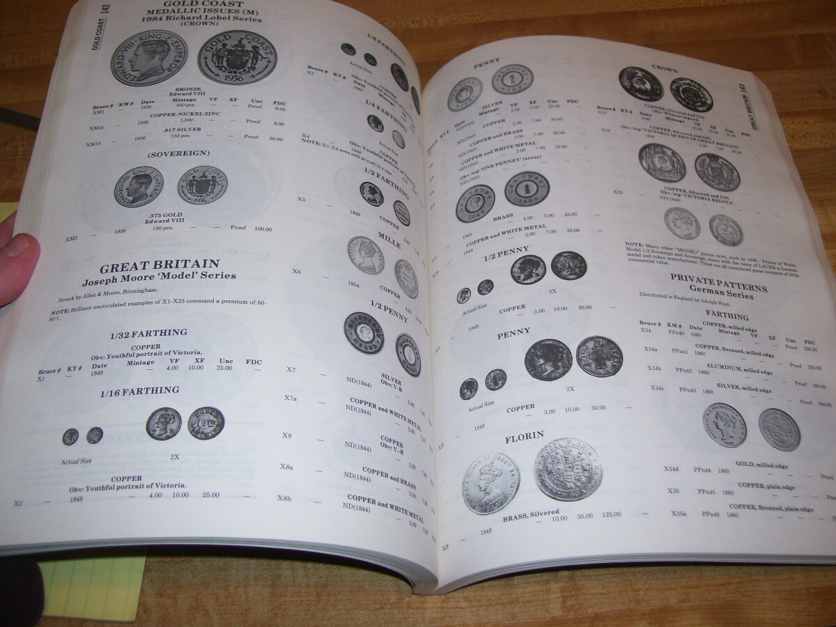 Unusual World Coins 3rd Edition Reference Book by Colin Bruce